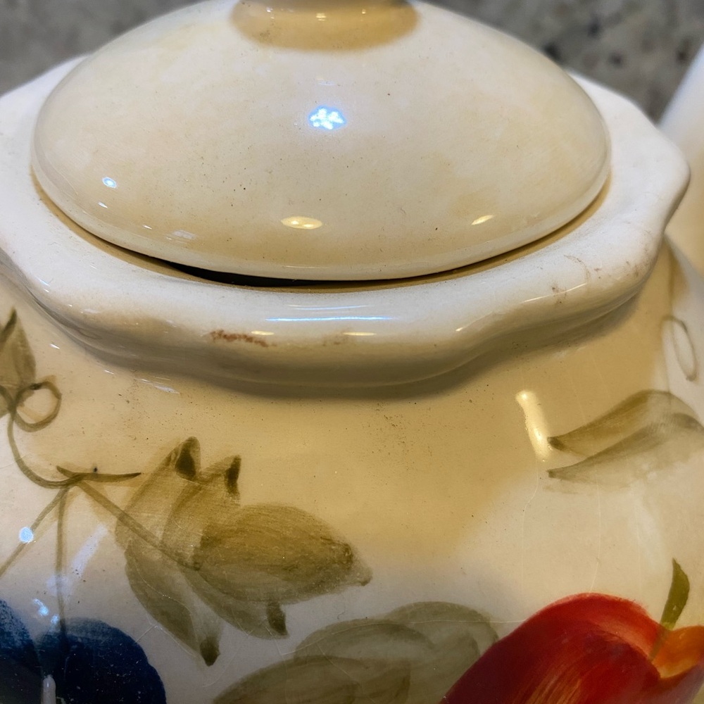 Nantucket fall themed teapot - Picture 4 of 4
